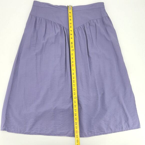 A New Day Midi Skirt Womens Size XXL Yoke Front Crinkle Peasant Boho Knee Length - Picture 6 of 10